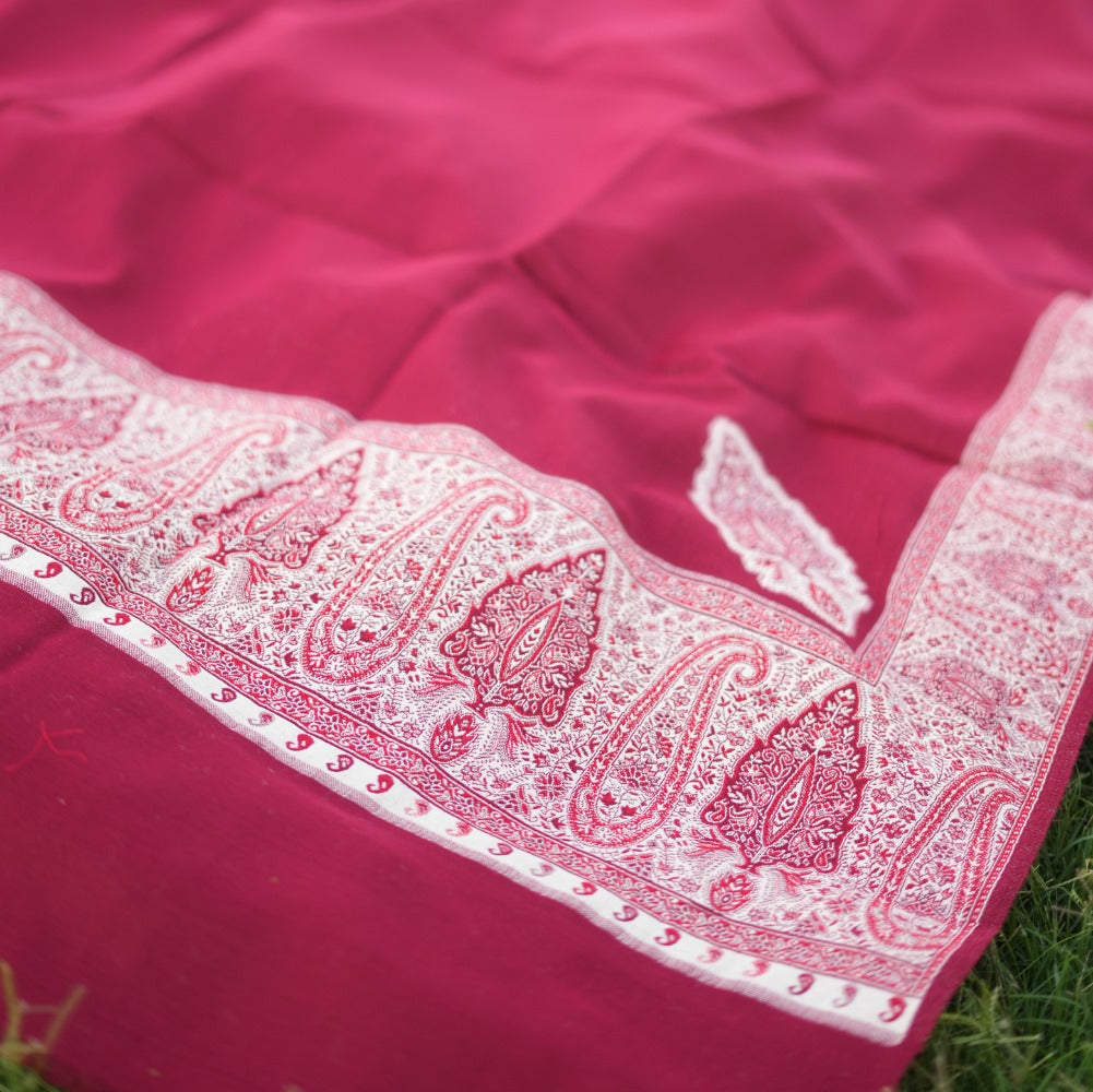 Gulbahar Floral Embroidery Shawl