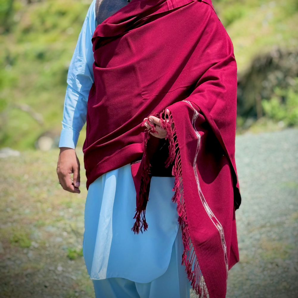 Men's Winter Shawl