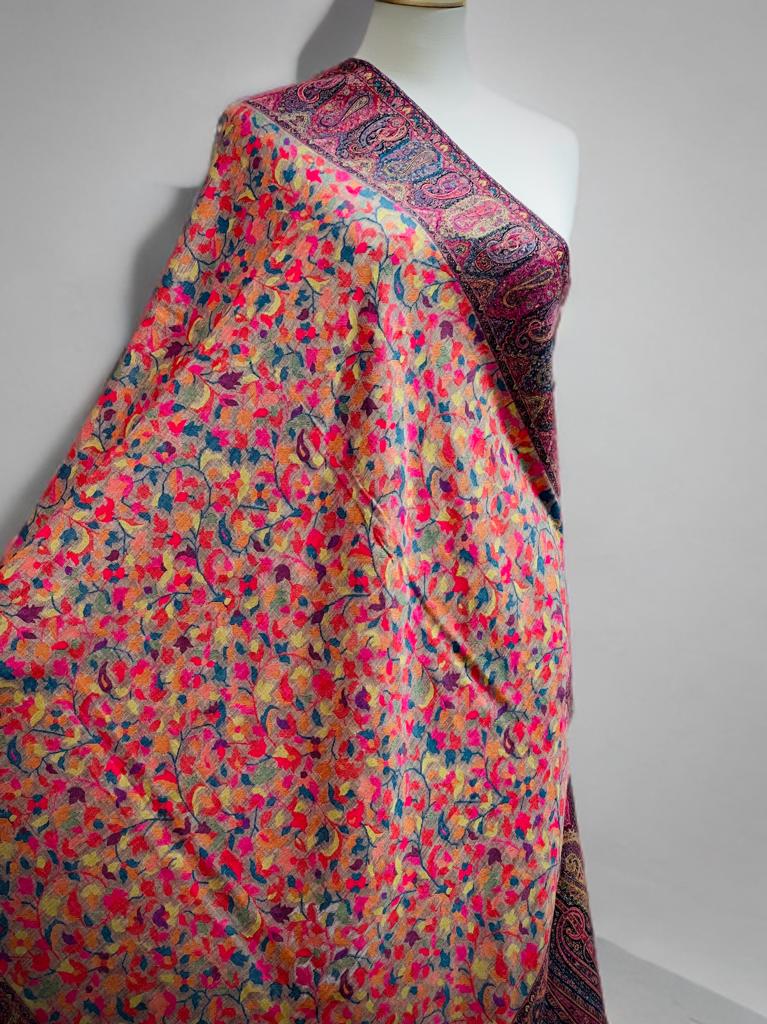 Kalmkari Shahtoosh shawls