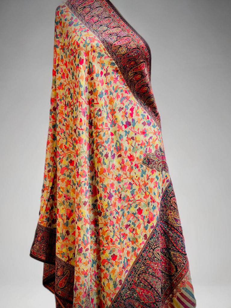 Kalmkari Shahtoosh shawls