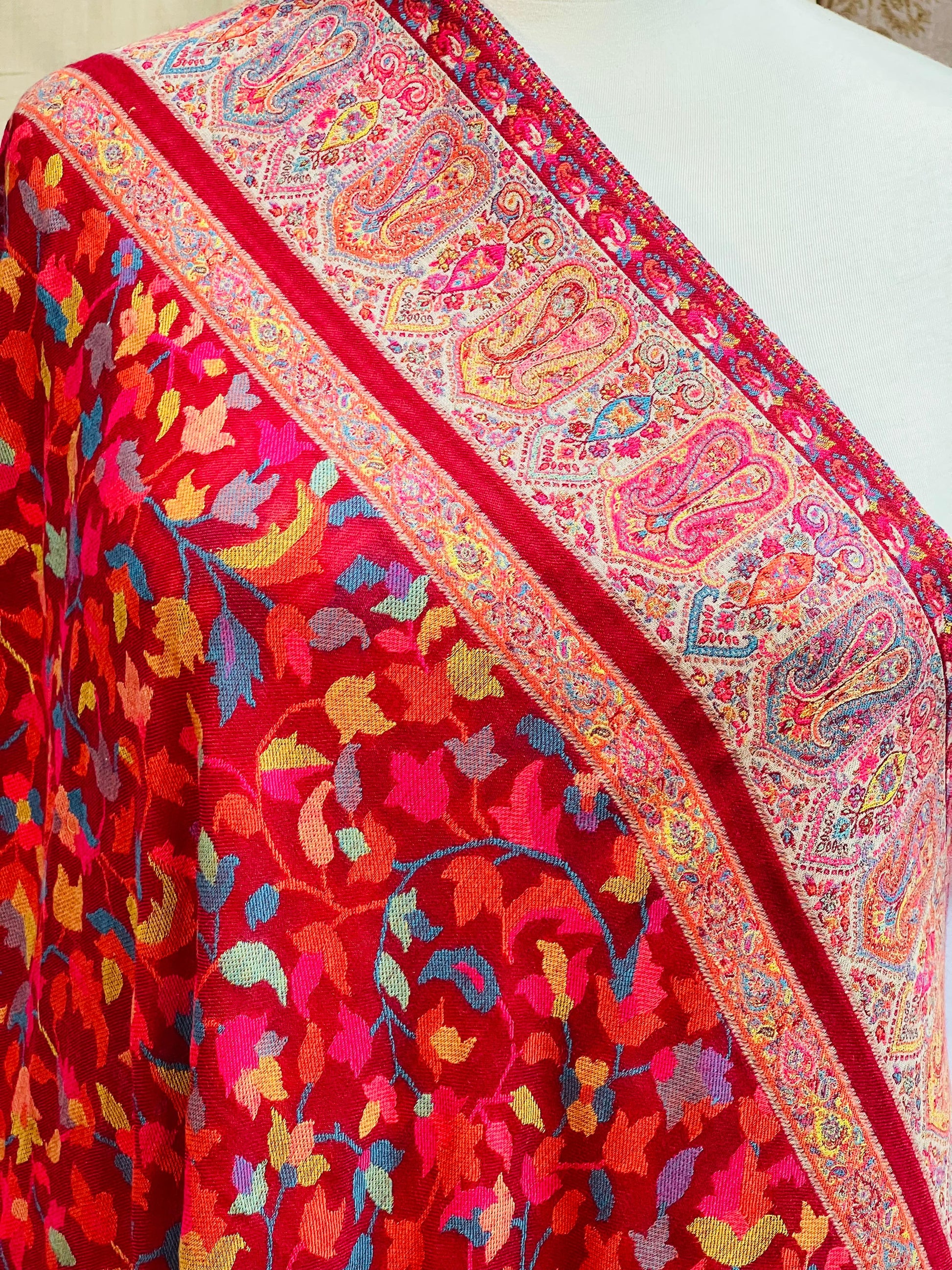 Kalmkari Shahtoosh shawls
