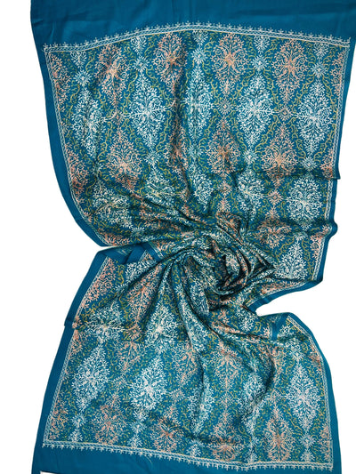 Zic Nalki Ari Jaal Pashmina - Kashmiri Stole (Staller)