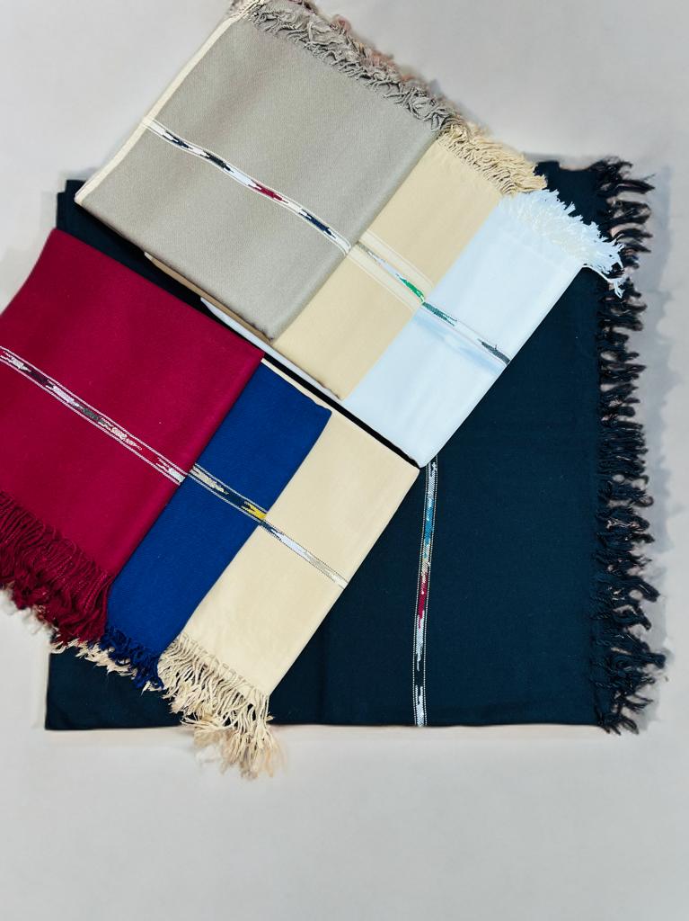 Men Shawl in Dark Colors