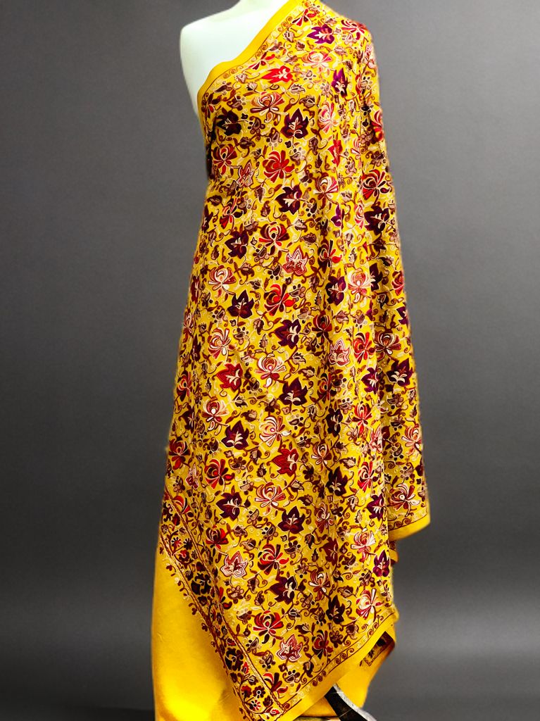 Full embroidery Kashamiri shawl