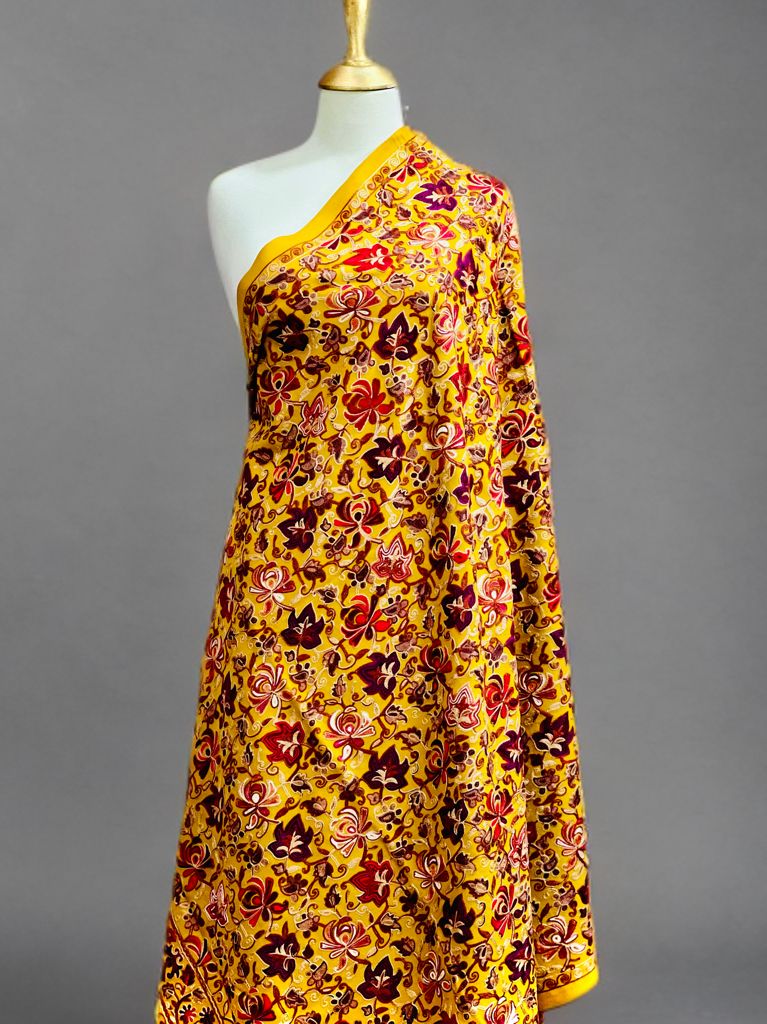 Full embroidery Kashamiri shawl