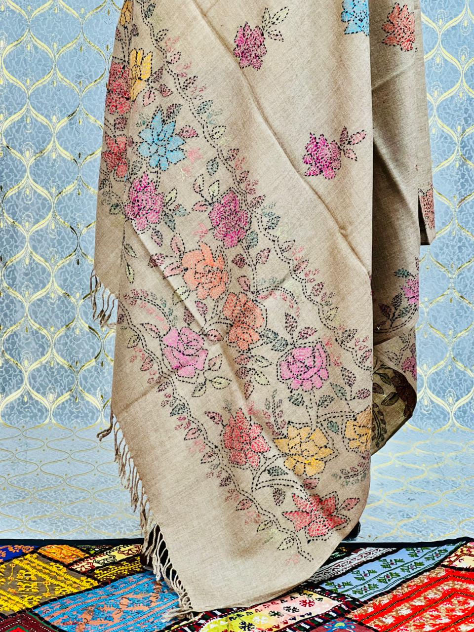 Original Light Weight Woolen Swati Pashamina Shawl