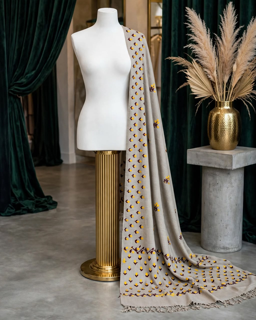 Swati Handmade Shawl Jambo Size