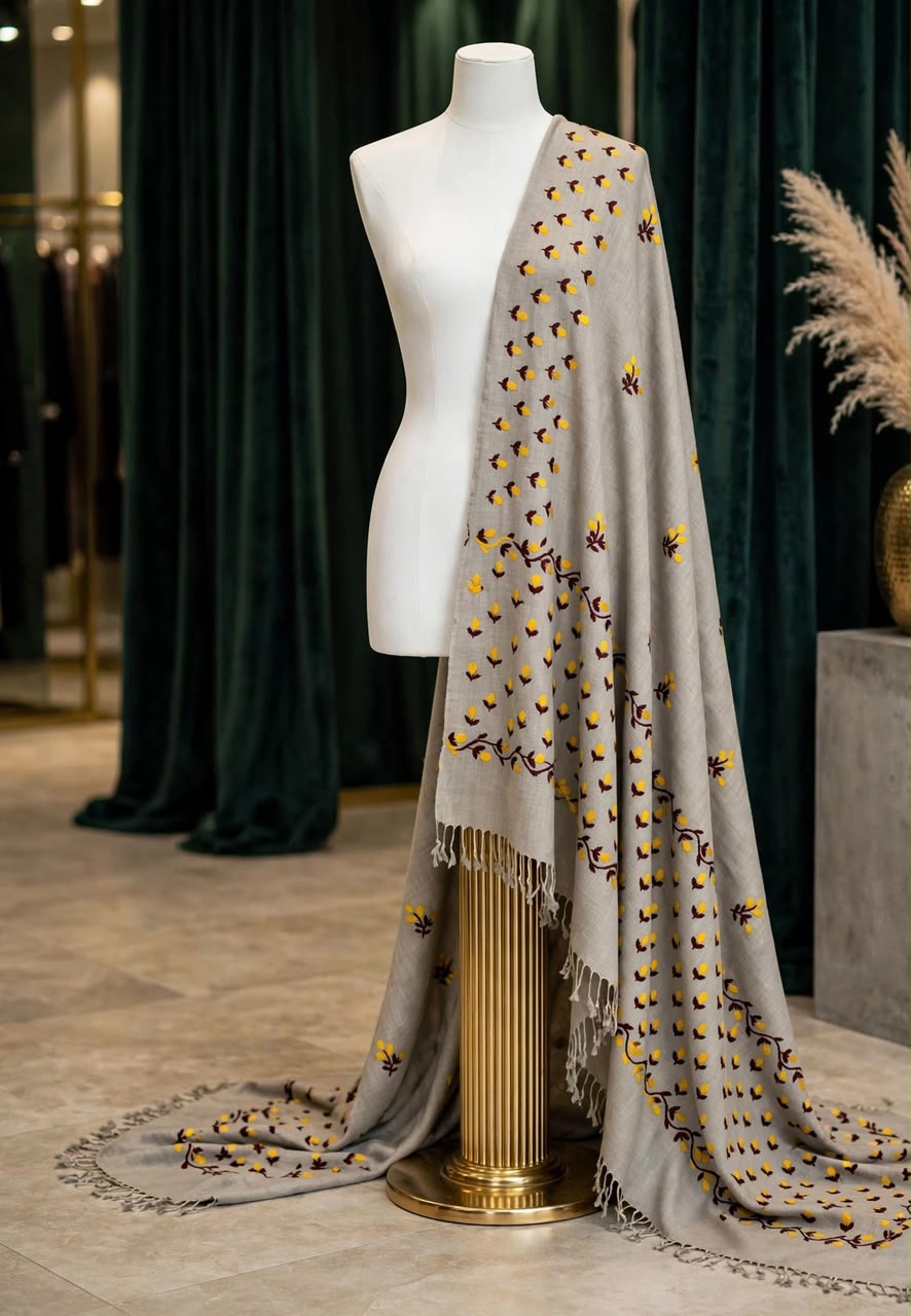 Swati Handmade Shawl Jambo Size