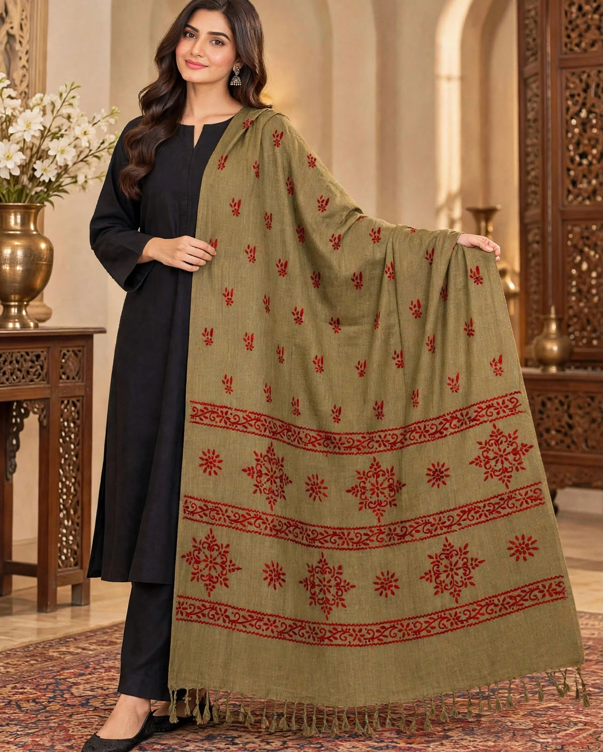 Handmade Swati Mini Shawl