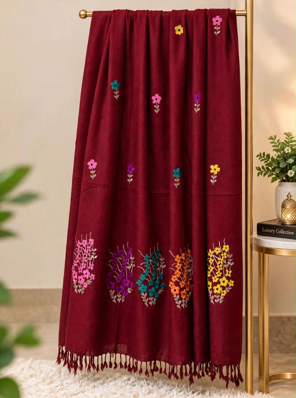 Handmade Swati Shawl