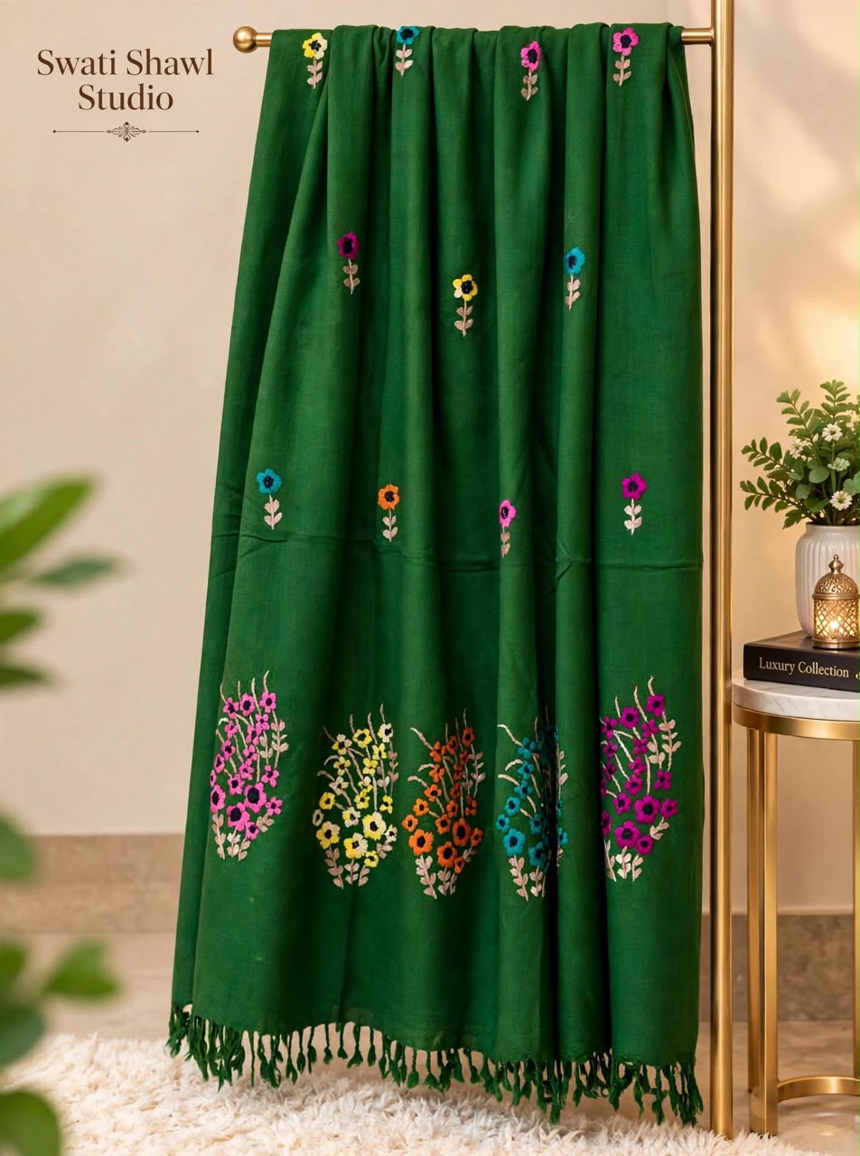 Handmade Swati Shawl