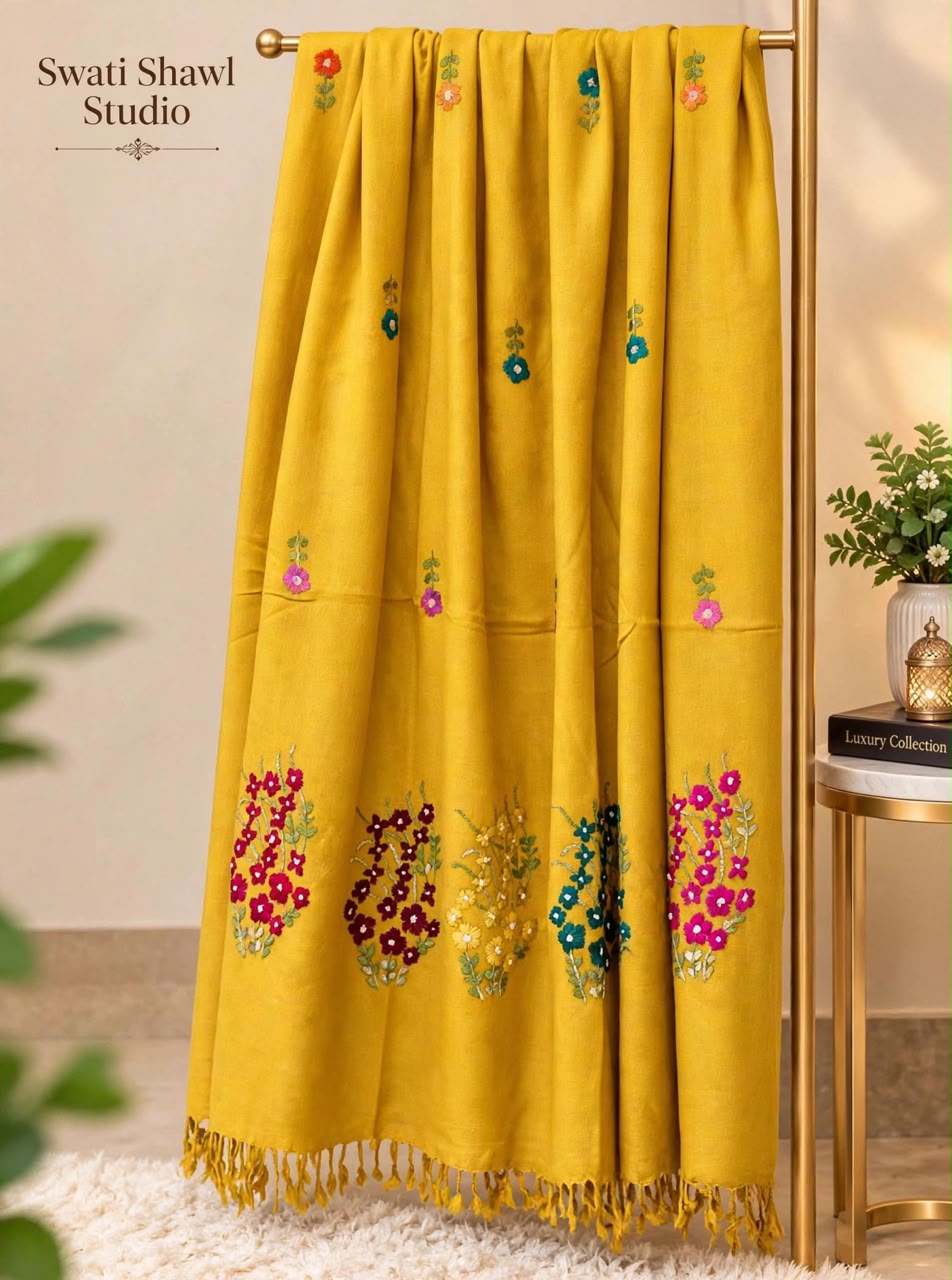 Handmade Swati Shawl