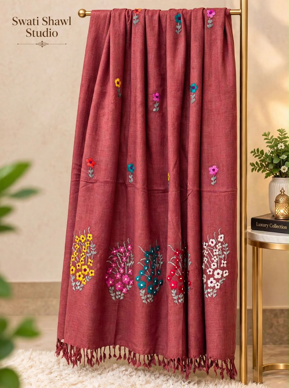 Handmade Swati Shawl