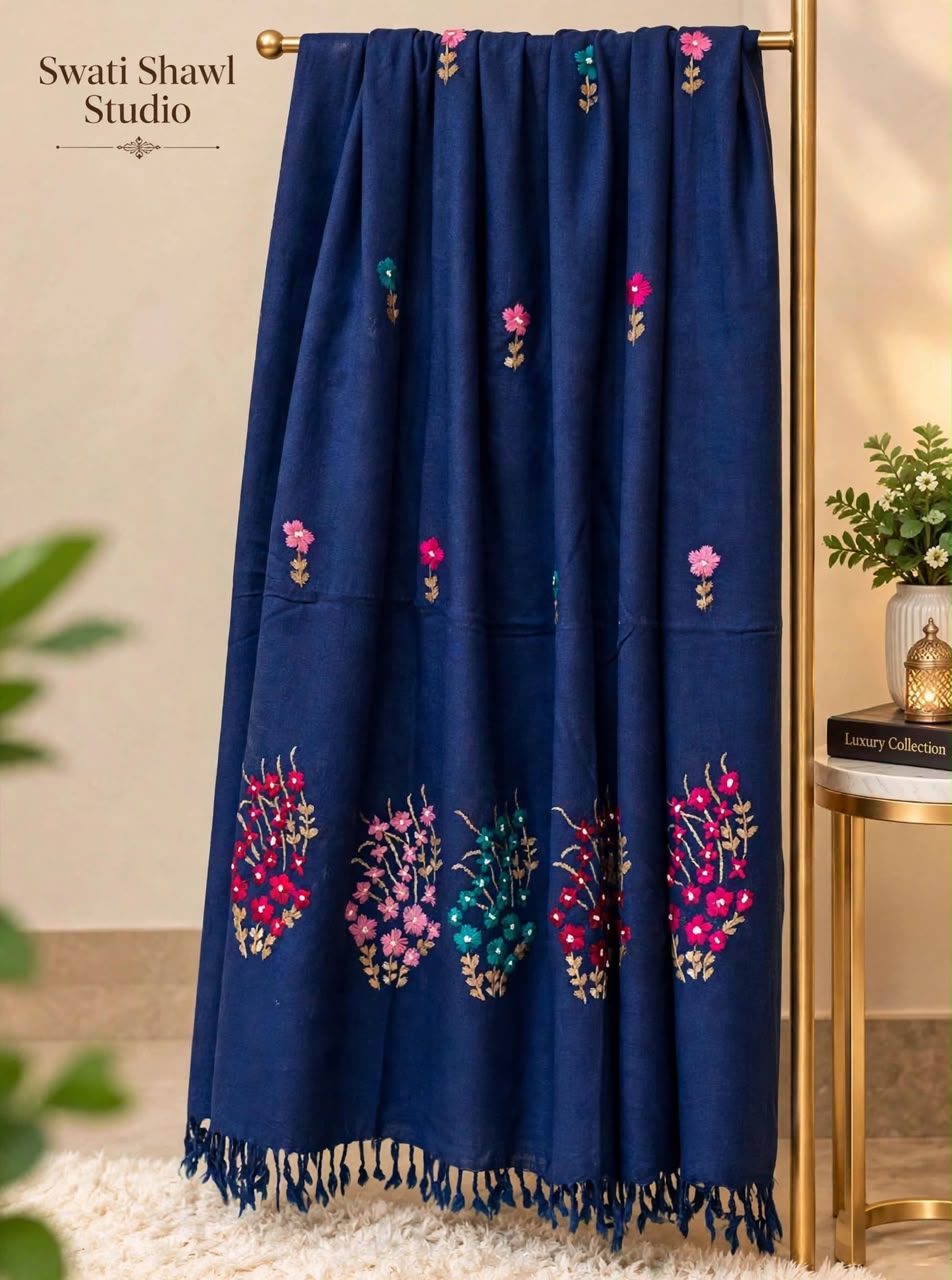 Handmade Swati Shawl