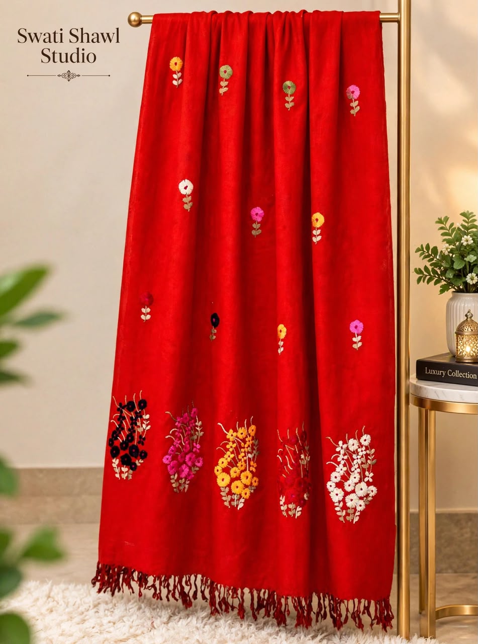 Handmade Swati Shawl